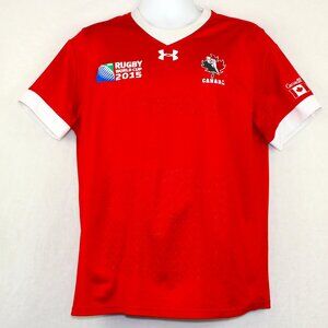 Under Armour 2015 Rugby Canada Jersey Mens Medium Loose
